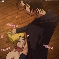 Keisuke Aero Mikasa X Eren X Annie AoT