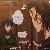 Mikasa X Eren X Annie porn comic