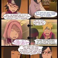 Borutos Birthday Clash Porn Comic