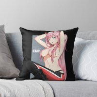 Copy of Zero Two Sexy Boobs Lewd Anime Girl Pillow for Sale by Gloemwenzone