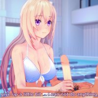 3DAnimeHentai: Hottest and most popular girl in school gets Fucked by the pool in her bikini !!!