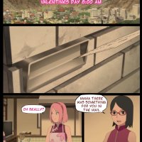 Valentines date with Sakura- Boruto- By Nyx