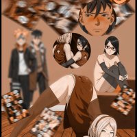 Porn comic Naruto. Invitation. KristoLin Sex comic invites Boruto and