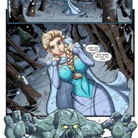 Porn comic Frozen parody Saviors Hard Dick PornKomix