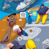 Porn comic An Old School Parody. Popeye The Sailor. Sex comic sailor and his