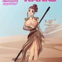 Porn comic Star Wanks. Sex comic parody of the