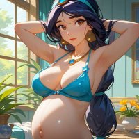 Porn comic Princess Jasmine. AI Generated. Sex comic selection of art