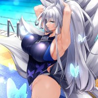 Anime anime girls Azur Lane Shinano Azur Lane long hair silver hair HD wallpaper