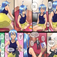 Konata anal vore