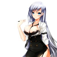 Sexy anime girl Art Board Print