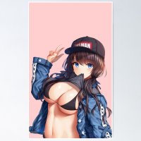 Poster for Sale mit Sexy anime girl von wannabe311