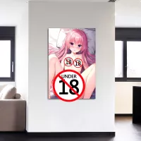 Uncensored Anime Naked Sexy Girl Kawaii Poster Beauty Wall Art Prints Canvas Painting Erotic Cartoon Picture Boy Bedroom Decor