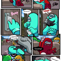 Among Us: The Series Part 3 among us porn comic by SquishCrew. Monster girl porn comics.