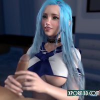 3D Porn Anime Hentai Sailor Handjob