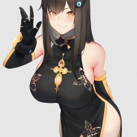 Gadis anime payudara besar Wallpaper HD