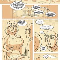 Porn comic Ella. Chapter 1. John North. Sex comic babe was surrounded