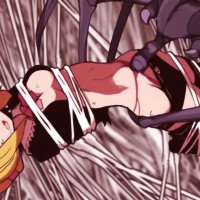 Anime spider impregnating