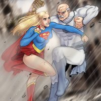 Supergirl vs Conquest Invincible Pegasus