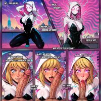 Spider Gwen Mind Control Porn Comic english 01