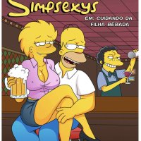 Porn comic Simpsons. Part 16. Caring for a drunk daughter. Os Simpsexys. HQPorno Sex comic took Lisa to