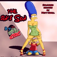 Porn comics with Bart Simpson. A big collection of the best Porn comics