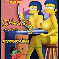 Marge Simpson and Bart porn comics