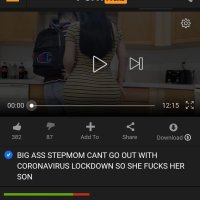 HER Y. BIG ASS STEPMOM CANT GO OUT WITH CORONAVIRUS LOCKDOWN SO SHE FUCKS