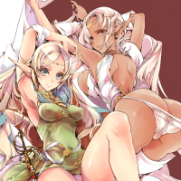 Wallpaper : anime girls artwork hentai fantasy art ass panties down 1059x1035