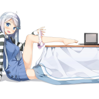 Kantoku anime girls Imouto sae Ireba Ii. dress panties down Kani Nayuta