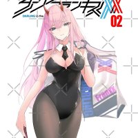 Zero Two Sexy Anime Bunny Girl Art Board Print