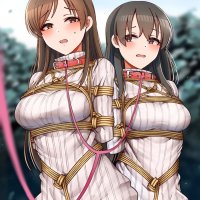sweater crotch rope breast bondage rope bound together