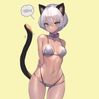 Wallpaper girl sexy pussy boobs nothing anime kitty babe for mobile and desktop section resolution 3840x2160