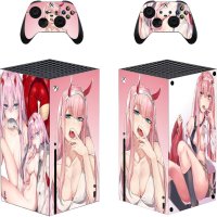 : Vanknight XB Series X Console Controllers Skin Decals Stickers Hot Anime Girl Wrap Vinyl for XB Series X Console Anime Lady : Video Games