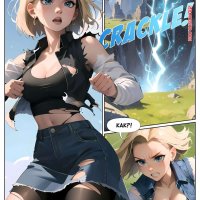 Dragon Ball. 18. Android 18 Comic. Kate Sketches. 18