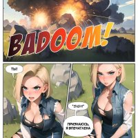 Dragon Ball. 18. Android 18 Comic. Kate Sketches. 18