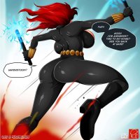 Black Widow Porn comic Rule 34 comic Cartoon porn comic