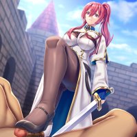 asisuki ask cameltoe censored footjob heels pantsu pantyhose penis skirt lift sword