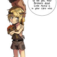 Astrid and Uncle Finn