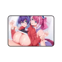 Hiiragi Yuzu and Serena Yugioh Boobs Play Desk Mat