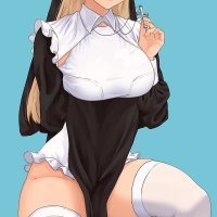 HD wallpaper: anime anime girls nuns nun outfit original characters artwork
