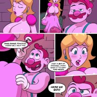 Porn comic Peaches. Chapter 1. Super Mario Bros. EmmaBrave. Sex comic was very horny