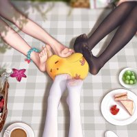 Portrait display anime feet fetish feet pantyhose toes Azur Lane manjuu HD phone wallpaper