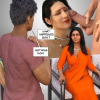 Porn comic Rany Aunty. New Series. Episode 1. Ira Ram Sex comic into a hotel