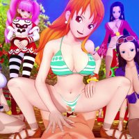 Luffy Fucks All Girls From One Piece