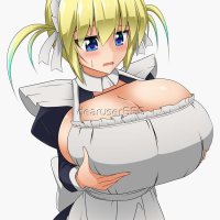 Decorate Your Laptop With Big Boobs Anime Maid Hentai Sexy Nude Sticker.