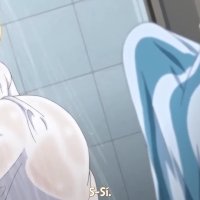 Con anime nng bng này không ch c chch b ngc to mng nc ca cô y mà cn c chch ci âm h cng mng nh kem ca cô y. -