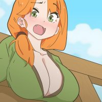 Alex got Stuck in the Fence on Purpose to Seduce Steve Minecraft Hentai Cartoon Parody