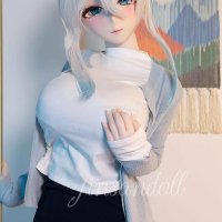 160cm 5ft3 Anime TPE Sex Doll with PVC Head Y013