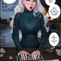 Porn comic The Shining of Elsa. Aroma Sensei Sex comic hot busty blonde