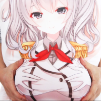 3D Elastic Anime Breast for Body Pillow Case